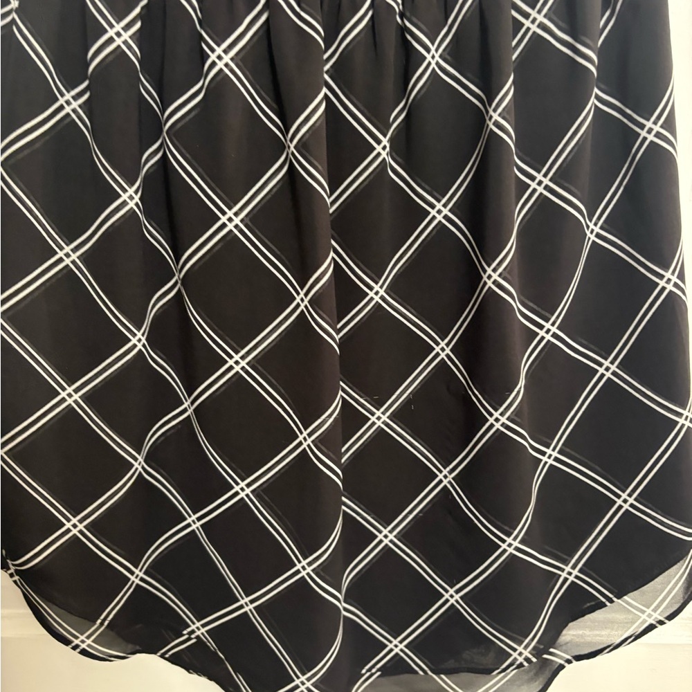 White House Black Market Black and White Women's Dress S - Picture 10 of 11